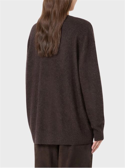 Brushed pure cashmere crew-neck knit S' MAX MARA | 2629366173600003